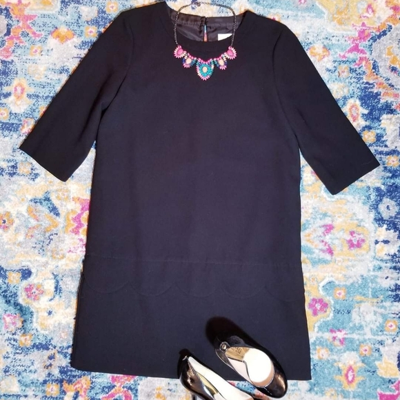 Kate Spade Demi Scallop Sheath Dress - Picture 2 of 2